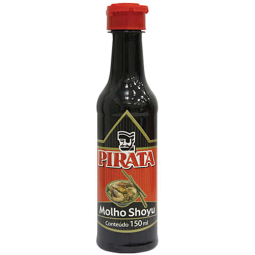 Molho Shoyu Pirata 150ml - 6 Unidades